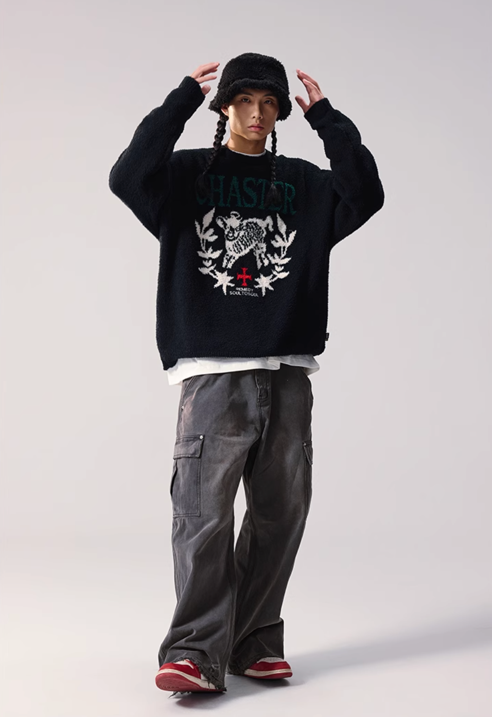 Remedy CHASTER Jacquard Knit Sweater