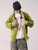 Remedy Distressed Knit Cardigan