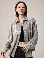 Remedy Silk Striped Long Sleeve Shirt