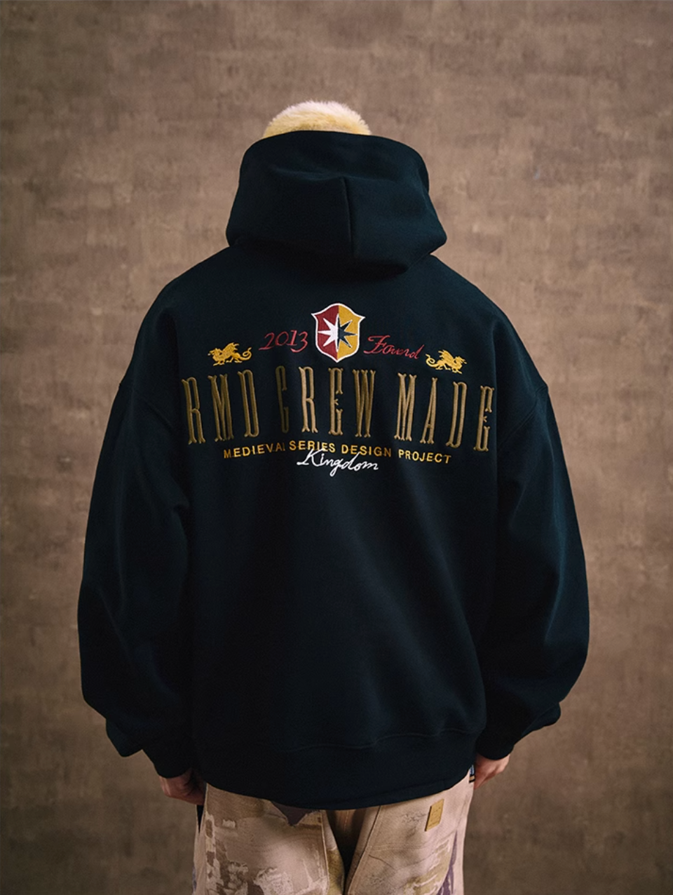 Remedy RMD CREW Embroidered Hoodie