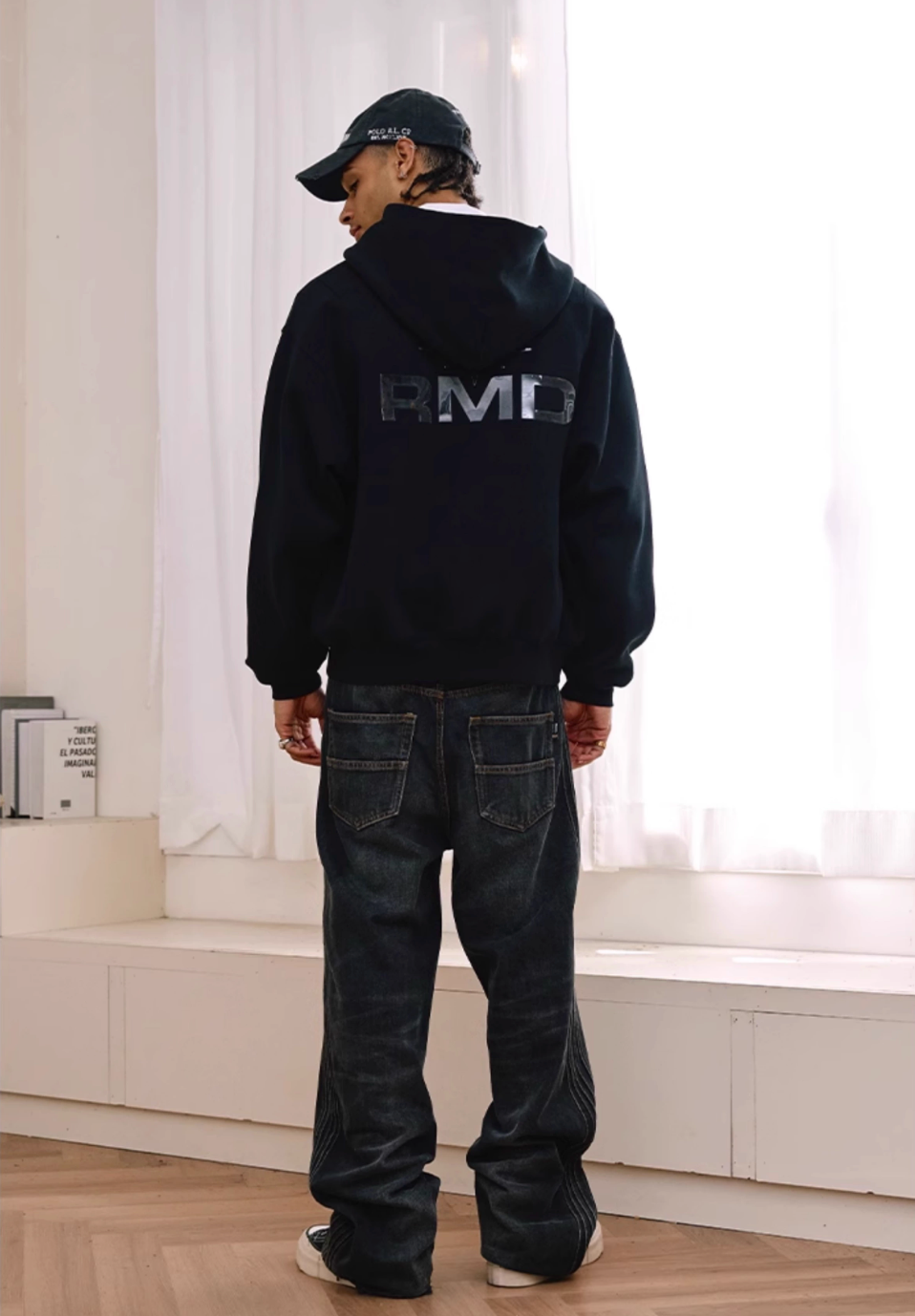 Remedy RMD 3D Gel Print Zip Up Hoodie