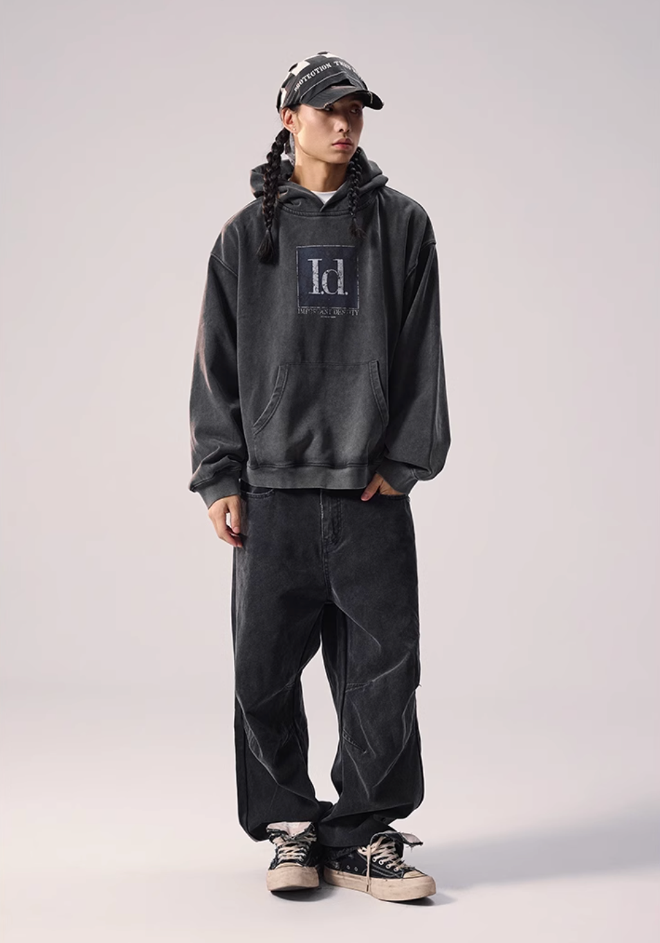 Remedy ID Print Washed Hoodie