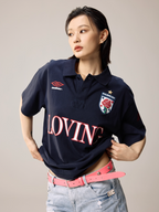 Remedy LOVING Foam Print Polo Shirt