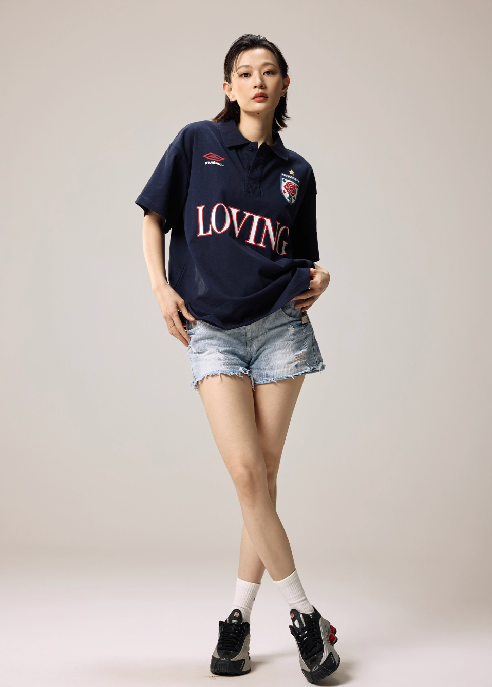Remedy LOVING Foam Print Polo Shirt