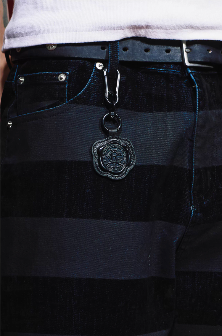 Remedy Metal Wax Seal Keychain Charm