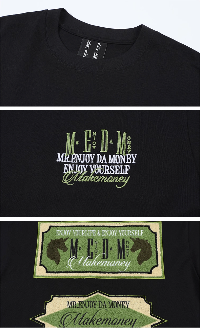 MEDM Terry Logo Patch Tee