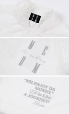 MEDM UV Resistant Logo Zip Jacket
