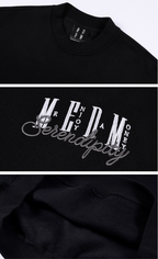 MEDM Logo Embroidered Basic Sweatshirt