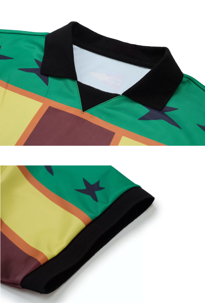 EVILKNIGHT(EK) Graffiti Star Jersey Polo