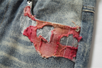 YADcrew Evening Lace Print Denim Jeans