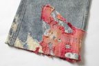 YADcrew Evening Lace Print Denim Jeans