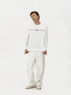 EVILKNIGHT(EK) Basic Arrow Logo Long Sleeve Tee