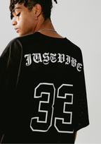 JUST VIBE 33 Numbered Mesh Hockey Jersey