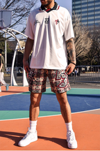 JUST VIBE Logo Soccer Jersey Polo Shirt