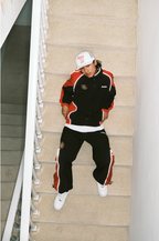 JUST VIBE Colorblock Track Jacket and Pants