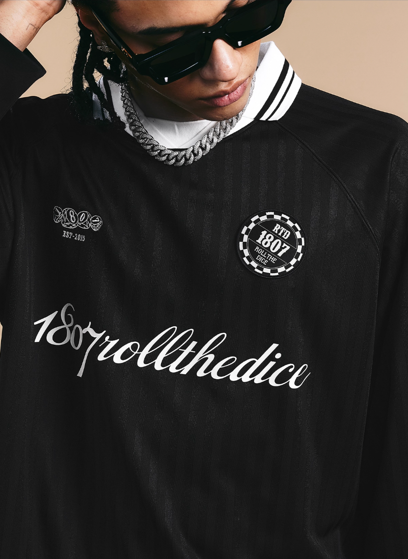 1807 ROLL THE DICE Printed Soccer Jersey