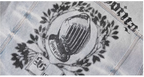 1807 Still Going Vintage Print Wash Denim Jacket