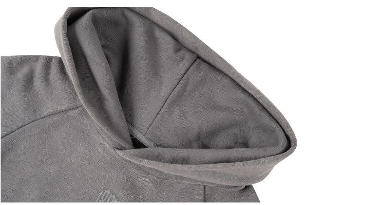 1807 Washed Fade Foam Print Hoodie