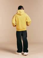 1807 Washed Fade Foam Print Hoodie