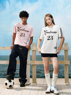 YADcrew Diamond Pattern Football Jersey
