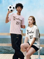 YADcrew Diamond Pattern Football Jersey