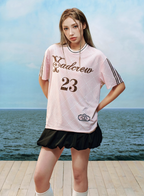 YADcrew Diamond Pattern Football Jersey