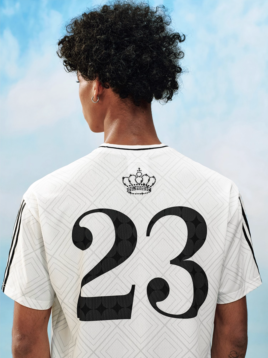 YADcrew Diamond Pattern Football Jersey