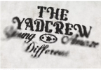YADcrew Washed Ink Dyed Print Long Sleeve Tee