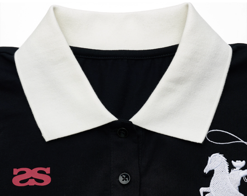 STEEPC Amigos Patch Embroidered Polo Shirt