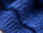 STEEPC Wool Blend Heart Patch Knit Sweater