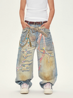S45 3D Printed Baggy Jeans