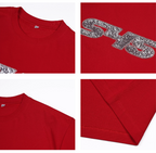 S45 Sequin Metal Logo Tee