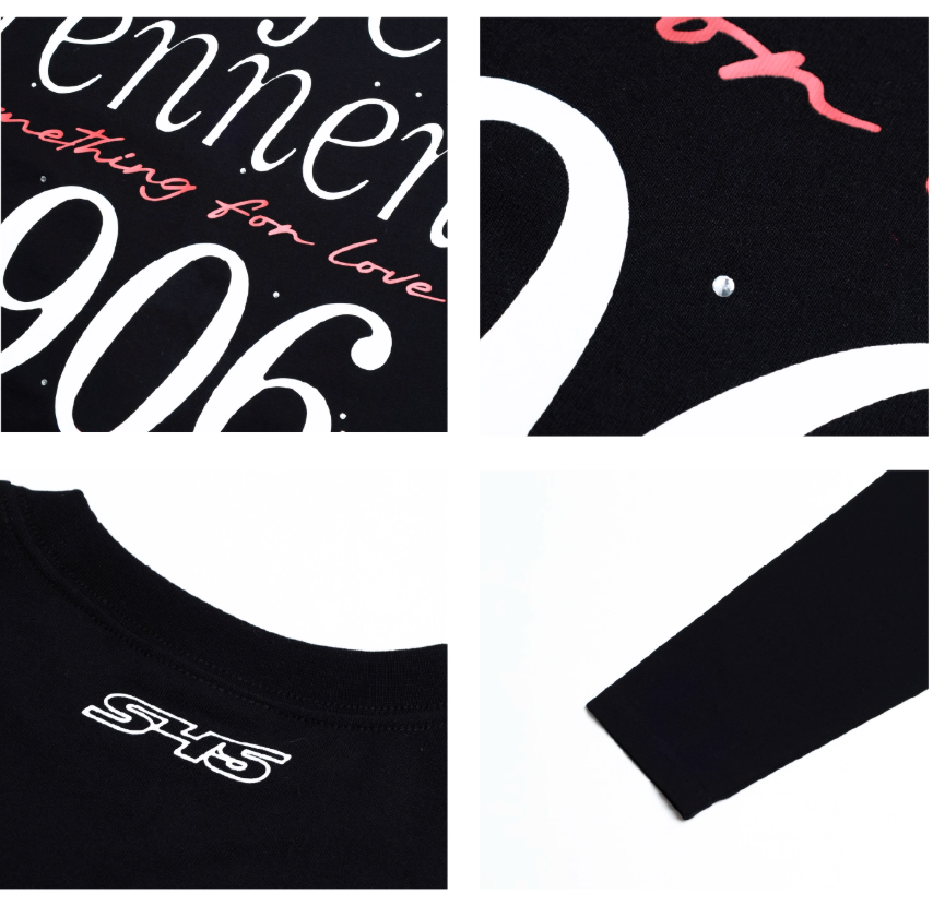 S45 Runner Print Long Sleeve Tee