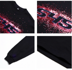 S45 Sequined Embroidered Logo Long Sleeve Tee