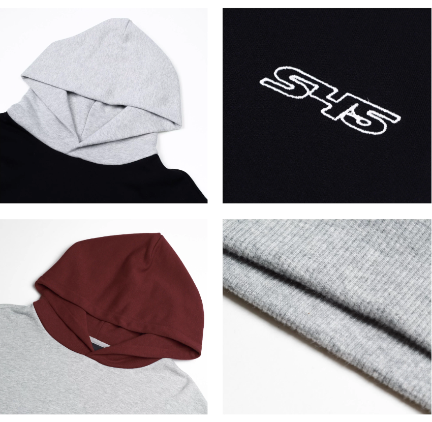 S45 Colorblock Logo Hoodie