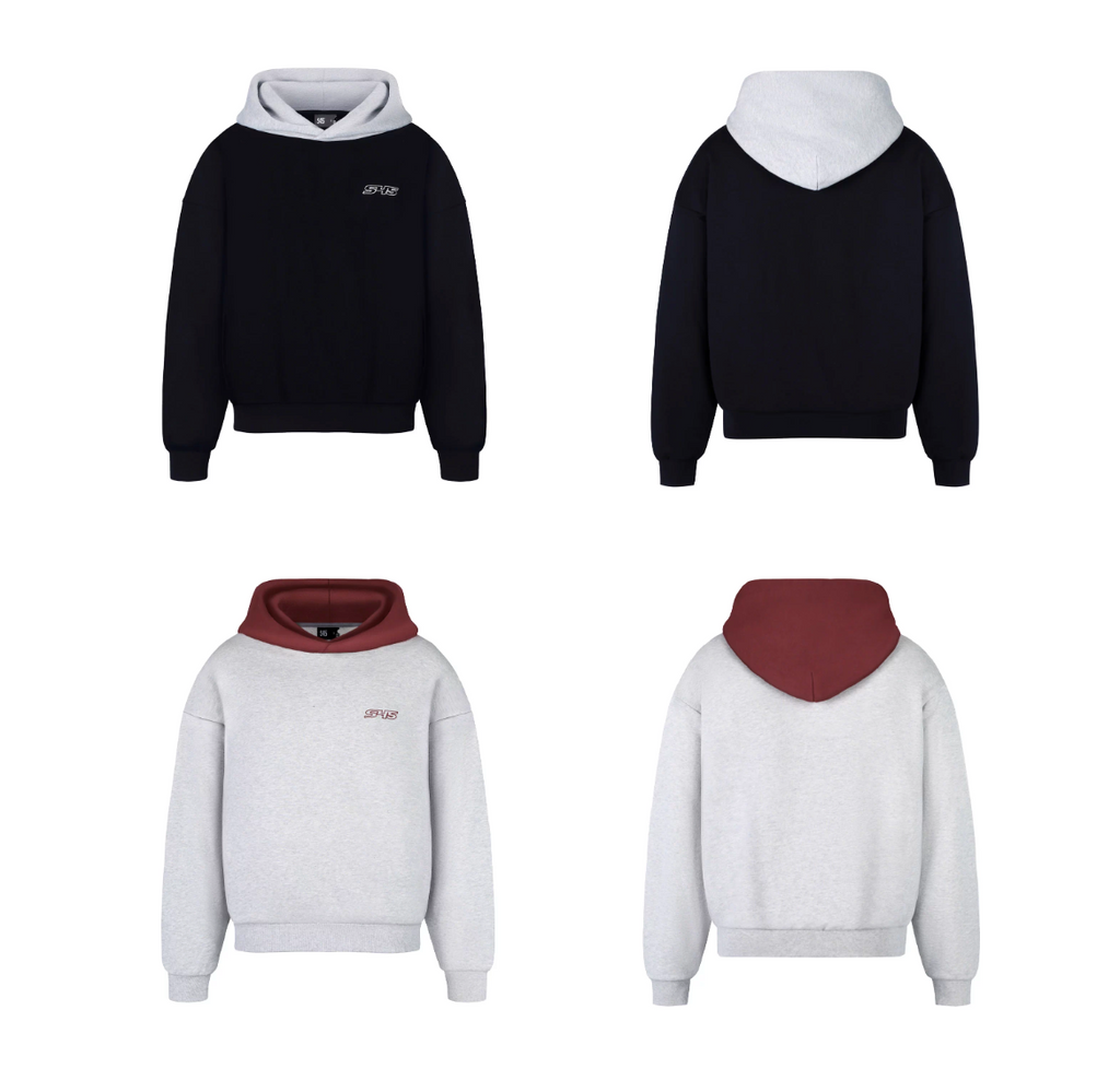 S45 Colorblock Logo Hoodie