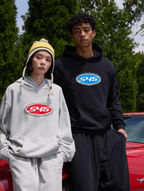 S45 Patch Embroidered Studded Logo Hoodie