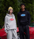 S45 Patch Embroidered Studded Logo Hoodie