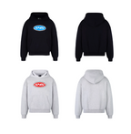 S45 Patch Embroidered Studded Logo Hoodie