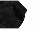 Labt Curved Design Washed Shorts