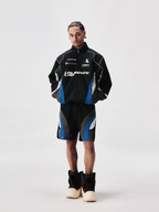 Labt Racing Colorblock Nylon Track Jacket