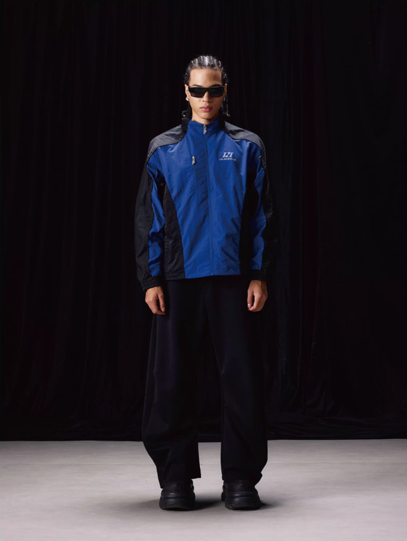 Labt Structured Colorblock Windproof Nylon Shell Jacket
