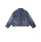 Labt Lightning Grain Washed Denim Jacket