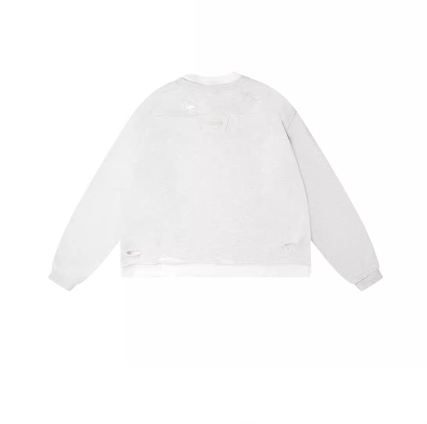 Labt Vintage Print Layered Sweatshirt