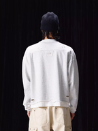 Labt Vintage Print Layered Sweatshirt