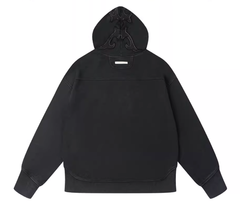 Labt Western Patch Embroidered Hoodie