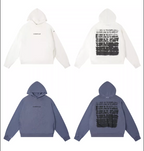 Labt Unreal Font Print Hoodie