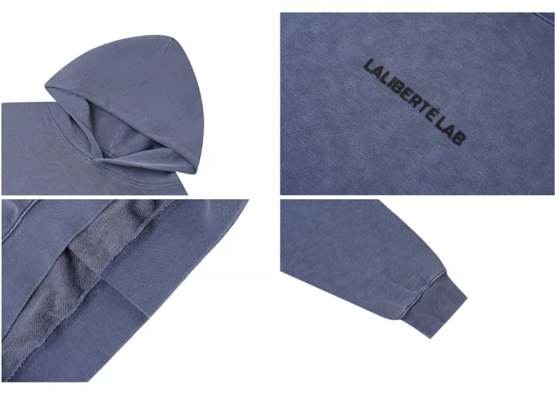 Labt Unreal Font Print Hoodie