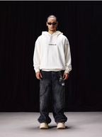 Labt Unreal Font Print Hoodie