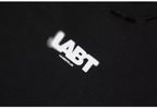 Labt Distressed Holes Logo Print Tee